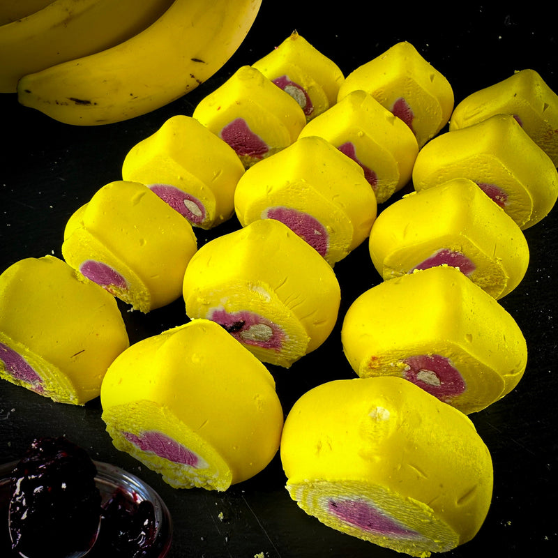 Самаркандские халвы рулятся с бананами-упенью и манделем 